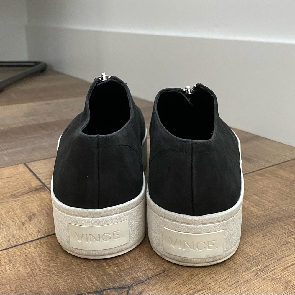 VINCE platform suede sneakers - Picture 6 of 10